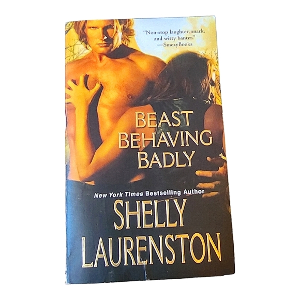 💕Beast Behaving Badly by Shelly Laurenston Paperback Book